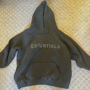Fear of God Essentials Black Sweatshirt